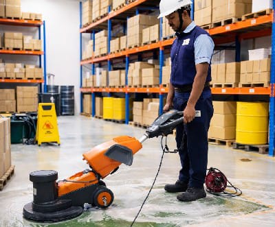 Storage, Racking & Exterior Areas